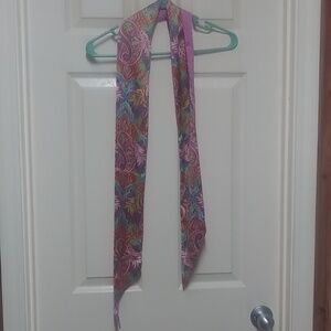Vera Bradley Pony Tail Ponytail Reversible Scarf NWOT